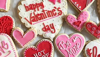 Happy Valentine Cookies