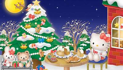 Hello Kitty Christmas Wallpaper Backgrounds