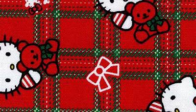 Hello Kitty Christmas Wallpaper Iphone Red