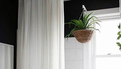 High Shower Curtain Ideas