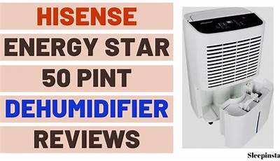 Hisense 50 Pint Dehumidifier Manual