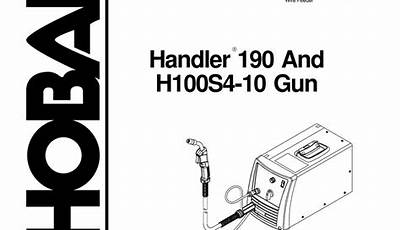 Hobart Handler 190 Manual