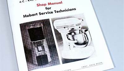 Hobart Mixer Repair Manual