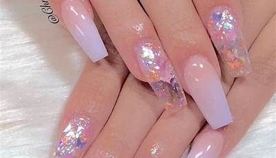 Hoco Nail Ideas For Pink Dress