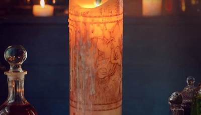 Hocus Pocus Black Flame Candle Printable