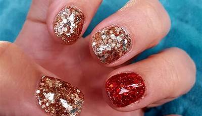 Holiday Nails Christmas Dip Powder Red