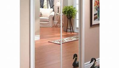 Home Decor Innovations Mirrored Bifold Doors