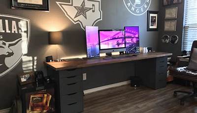 Home Office And Game Room Ideas