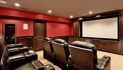 Home Theatre Room Design Layout