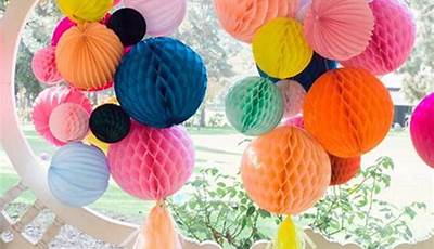 Honeycomb Ball Decorations Diy