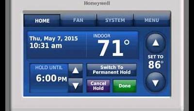 Honeywell Prestige Thermostat User Manual