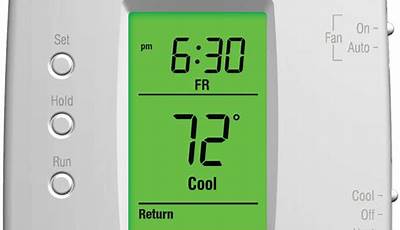 Honeywell Pro 2000 Thermostat Manual