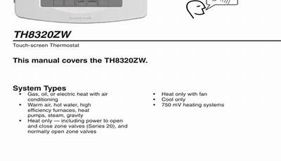 Honeywell Th6320Wf1005 Manual