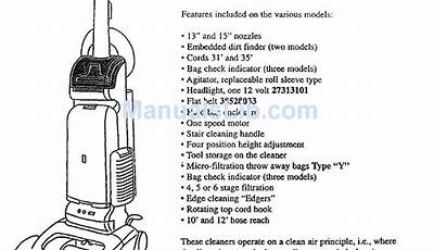 Hoover Repair Manual