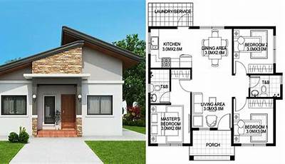 House Plan For 3 Bedroom Bungalow