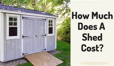 How Much Does A 12X14 Shed Cost