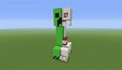 How To Build A Creeper In Minecraft