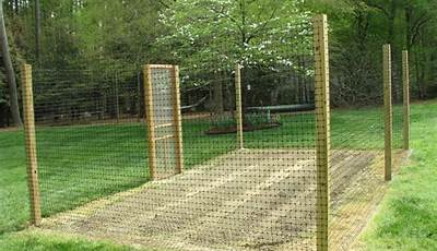 How To Build A Garden Fence To Keep Deer Out