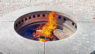 How To Build A Metal Smokeless Fire Pit