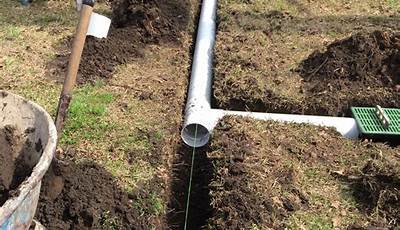 How To Build Garden Drainage System