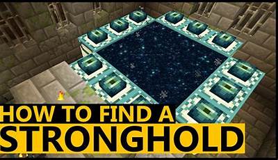How To Find The Stronghold In Minecraft