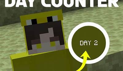 How To Get A Day Counter In Minecraft Bedrock