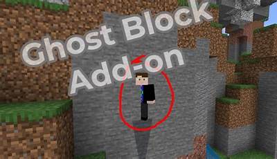 How To Get A Ghost Block In Minecraft