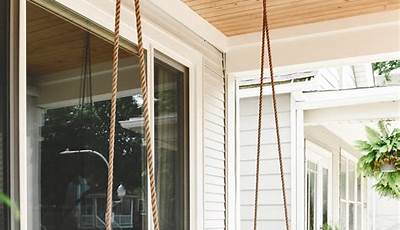 How To Hang A Porch Swing From Ceiling