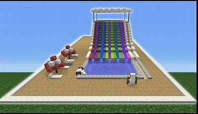 How To Make A Waterslide In Minecraft