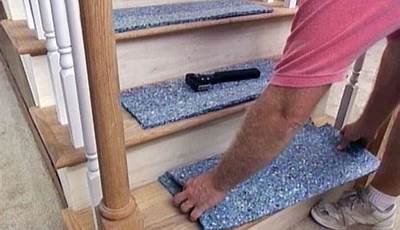 How To Put A Runner On Wood Stairs