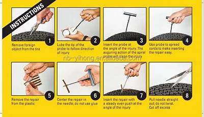 How To Use Tire Repair Kit