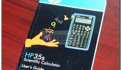 Hp 35S Manual