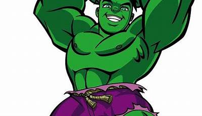 Hulk Para Imprimir A Color