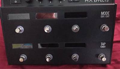 Hx Effects Manual