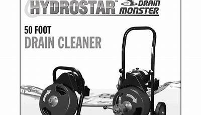 Hydrostar Drain Monster Manual