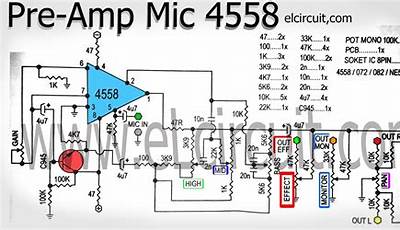 Ic 4558 Preamp Circuit Diagram Pdf