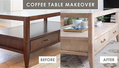 Ikea Coffee Table Refinishing Ideas