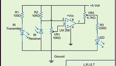 Infrared Security System Circuit Diagram