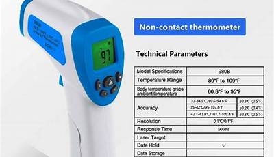 Infrared Thermometer Instruction Manual Pdf