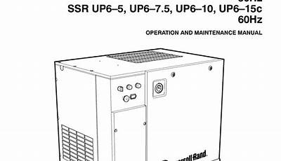 Ingersoll Rand Up6-15C-125 Parts Manual