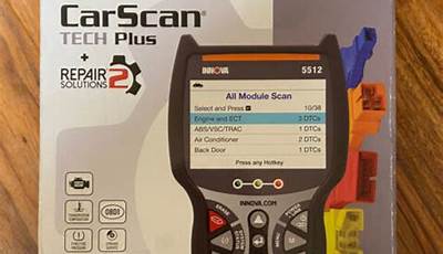Innova 5512 Carscan Tech Plus Owner Manual