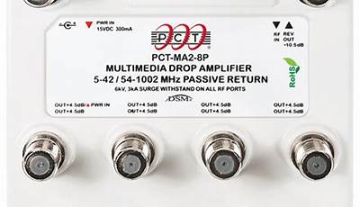 Installation Guide Multimedia Drop Amplifiers
