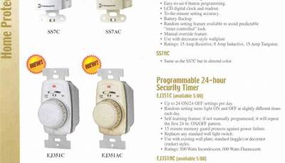Intermatic Switch Timer Manual