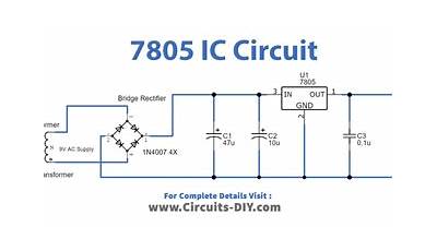 Internal Circuit Diagram Of Ic 7805