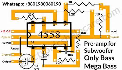 Intex Subwoofer 2.1 Circuit Diagram