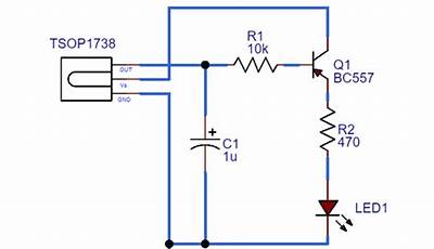 Ir Transmitter Receiver Circuit Diagram