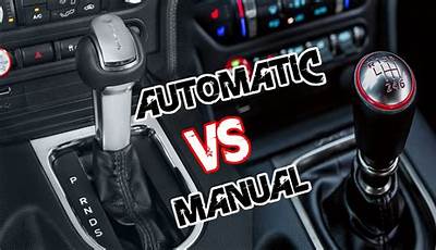 Is A Manual Or Automatic Faster