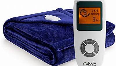 Iteknic Heated Throw Blanket Manual