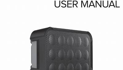 Ivation Bluetooth Waterproof Speaker User Manual