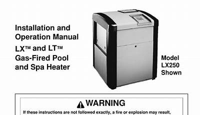 Jandy Pool Heater Manual